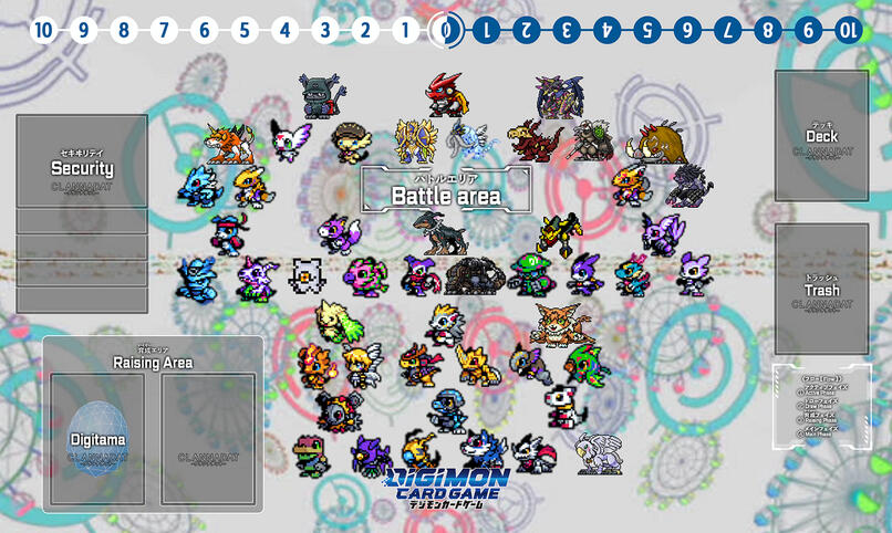 Playmat digimon